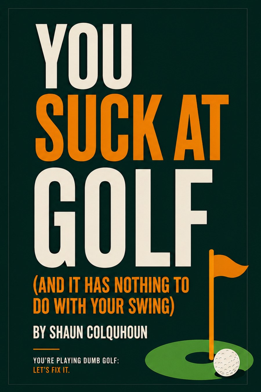 You Suck at Golf — book cover
